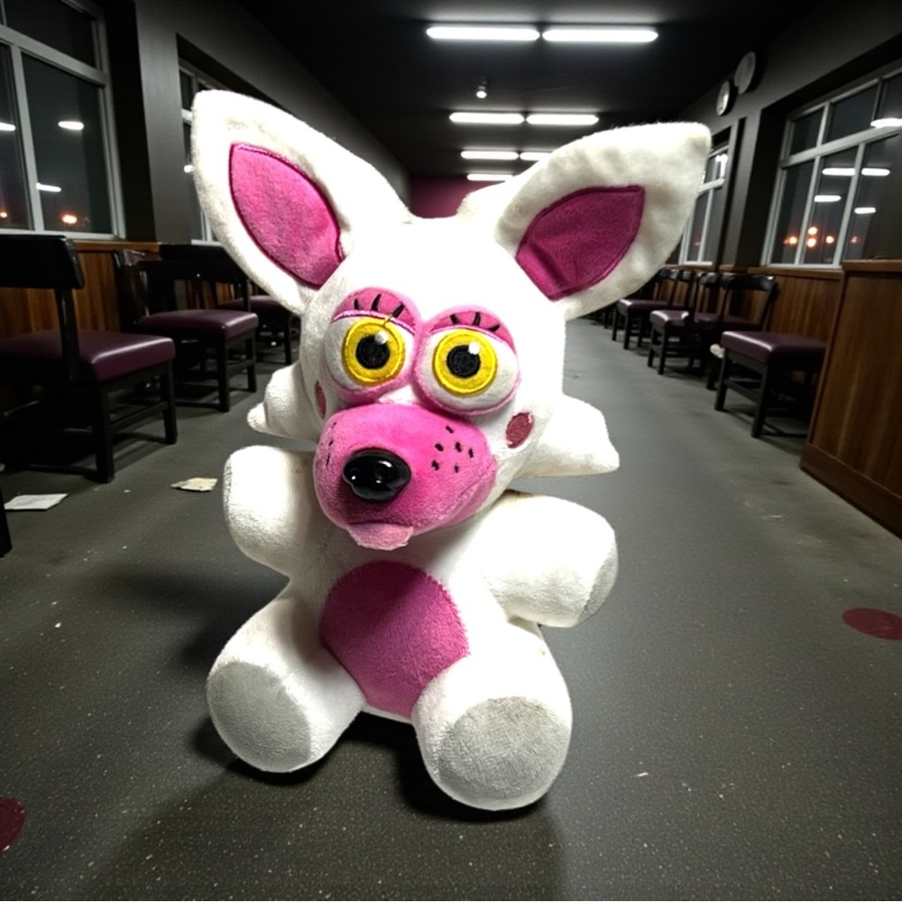 Funko FNAF Funtime Foxy Plush 2016 Five Nights at Freddy’s Read STAINED toy